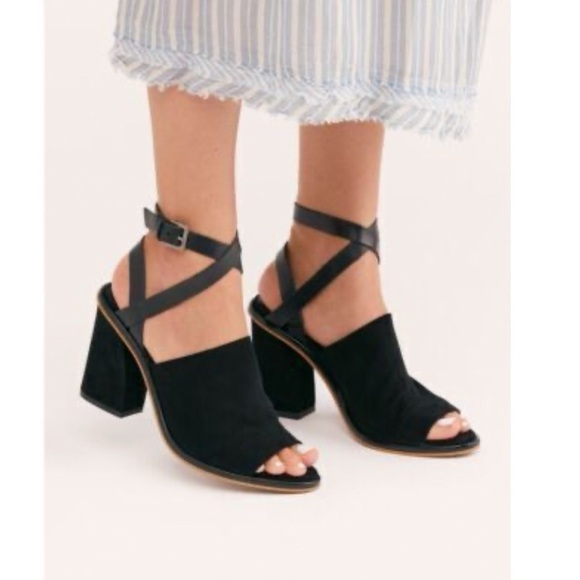 Free People See Ya There Suede Heel - Picture 2 of 9